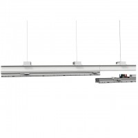 Modular led linear light aluminium housing trunking led light 24W 40W 60W