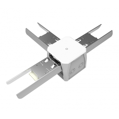 5 years warranty CE ROHS modular lighting system 140lm/w 24w LED linear trunking suspension recessed linear light.