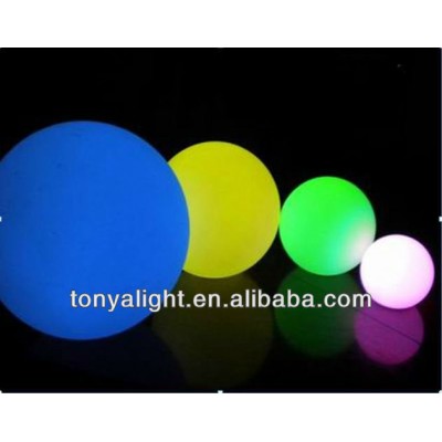 led RGB ball 20/25/30/40/50/60/80CM RGB ball for outside swimming pool, IP68 waterproof ball light,water floating led ball light