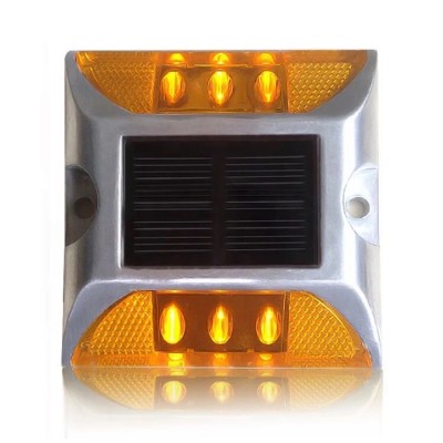 2 year warranty cat eyes reflector pavement light IP68 waterproof solar road stud led light