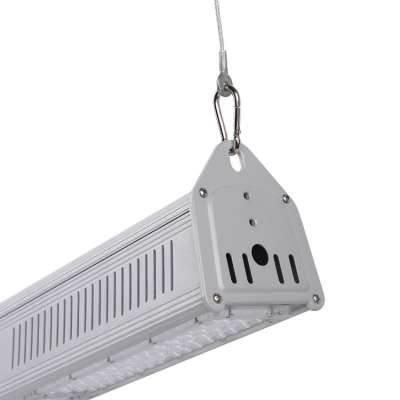 IP65 Waterproof Aluminum High Quality LED Linear High Bay Light 100W, 30 60 90 Degree Beam Angle Highbay