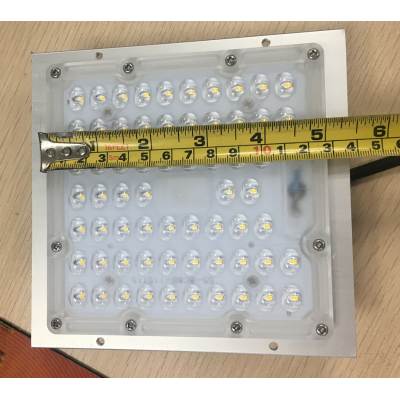 64 LED 3030  Street light Asymmetric angle Lens 30W 50W  3030 SMD led retrofit light flood light