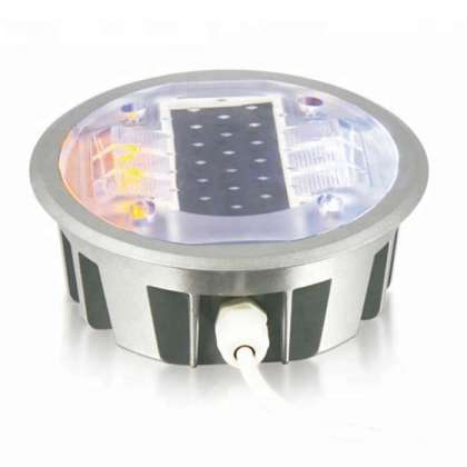 traffic light reflector road stud IP68 High-brightness solar road stud light 30tons road marker